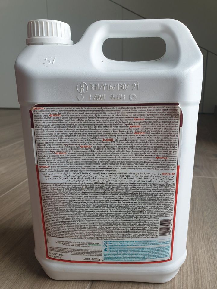 Audevard Redplex Plus | Ergänzungsfutter | 5000 ml | neu & ovp in Raisting