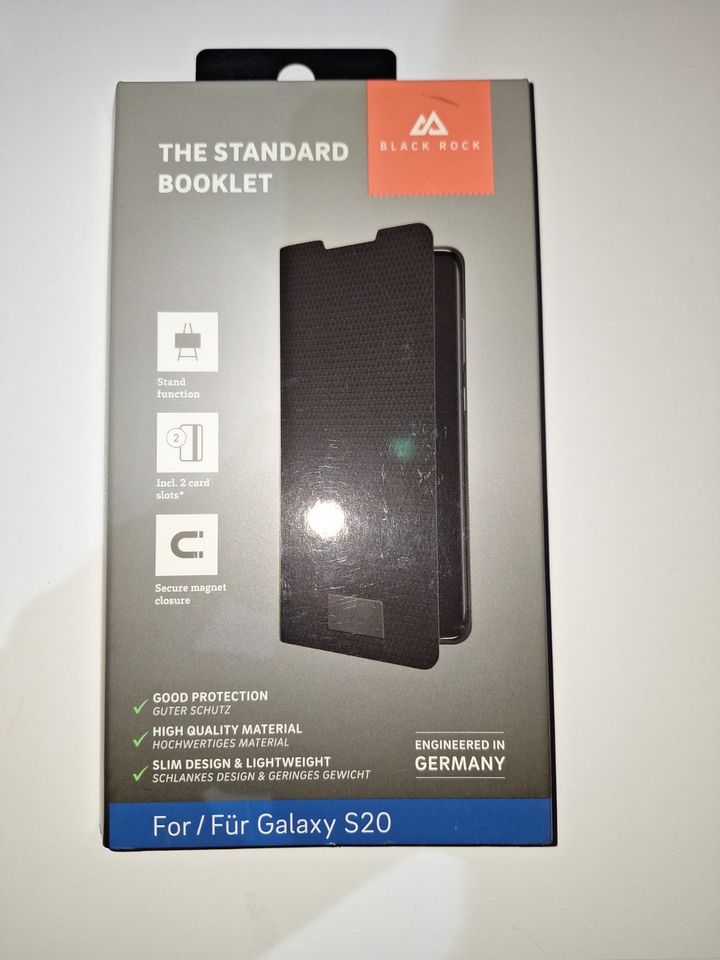 Black Rock The Standard Booklet Samsung Galaxy S20 Schwarz in Hückelhoven