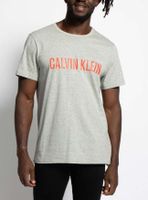 Calvin Klein Jeans Logo T-Shirt grau rot Gr. L Hessen - Kassel Vorschau