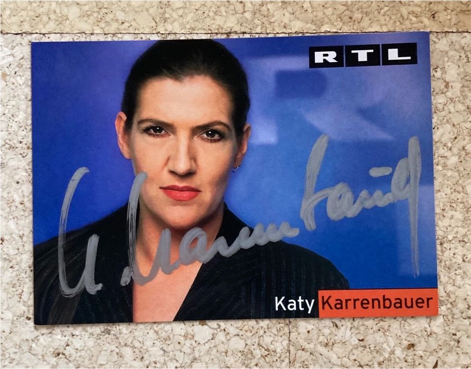 Autogrammkarte Katy Karrenbauer Hinter Gittern Frauenknast RTL in Lippstadt