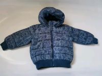 Winterjacke blau gemustert H&M Größe 86 Bayern - Rauhenebrach Vorschau