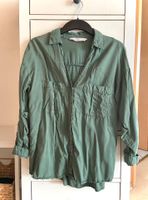 ZARA Hemd Bluse Khaki Gr. S Hessen - Kassel Vorschau