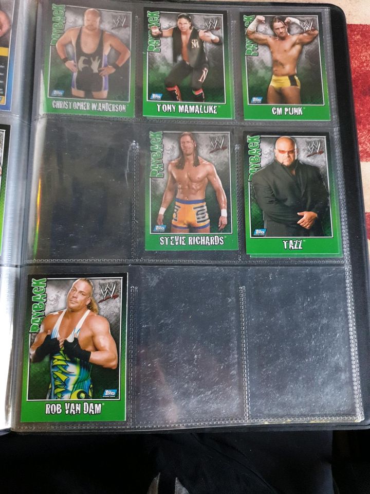 WWE Trading Cards günstig abzugeben!!! in Stolpen