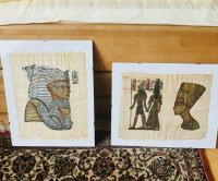 Original Ägypten Papyrus Pharao Bilder hinter Glas 2x 60 x 40 cm Nürnberg (Mittelfr) - Nordstadt Vorschau