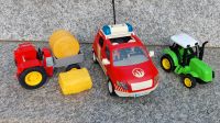 Spielzeugset( Feuerwehr/ Traktor) teilweise Playmobil Bayern - Waldmünchen Vorschau