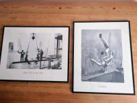 2 Bilder Wandbilder im Rahmen schwarz/weiß 51 x 41 cm Hessen - Schlitz Vorschau