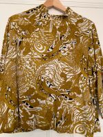 Bluse Retro Muster Gr. 38 Farbe: gelb gold senf Berlin - Mitte Vorschau