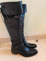 Buffalo London Leder Damen Stiefel schwarz gr. 38 neuwertig Hessen - Wölfersheim Vorschau