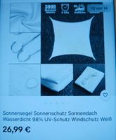 Sonnensegel neu Nordrhein-Westfalen - Oerlinghausen Vorschau