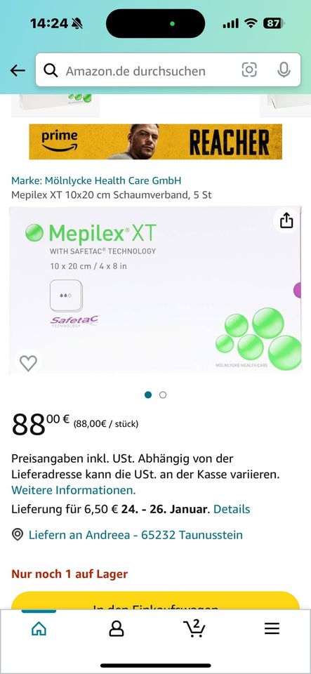 Neu und OVP Mepilex XT in Taunusstein