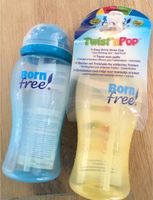 ❤️❤️❤️ 2x Trinkflasche Neu blau gelb Born Free Bayern - Feldkirchen-Westerham Vorschau