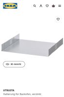 Utrusta Halterung für Backofen  IKEA Sachsen - Bernsbach  Vorschau