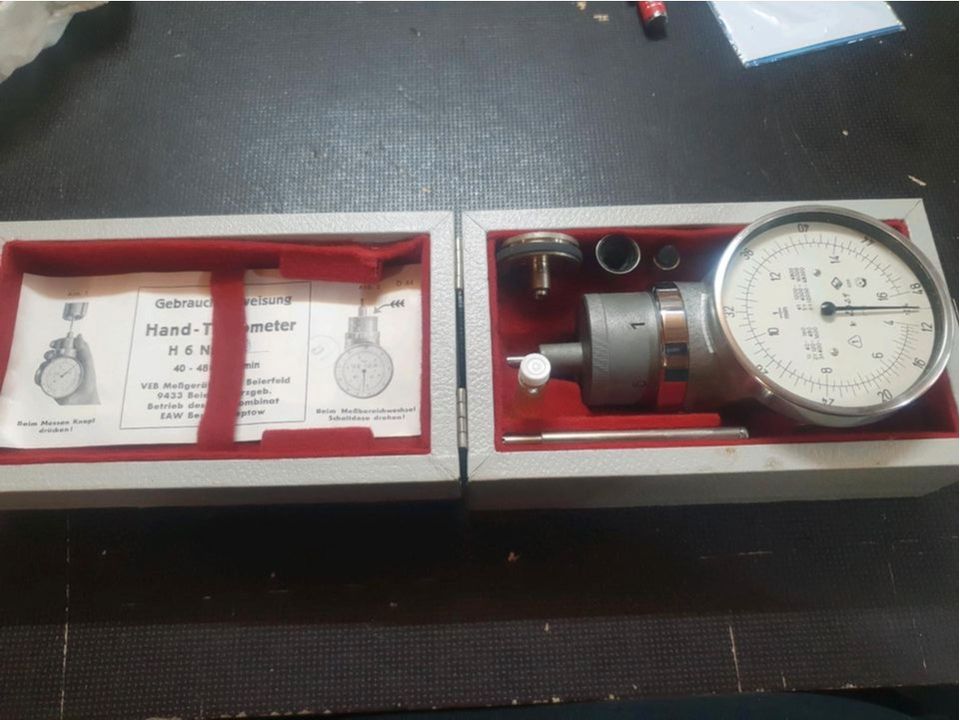 Hand Tachometer H6 40-48000 U/min #M680-14# in Stolpen