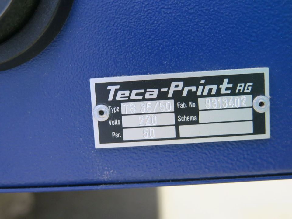 Teca Print TG BG 35 50 Trockner Belichter für Tampondruck 33714 in Dinslaken