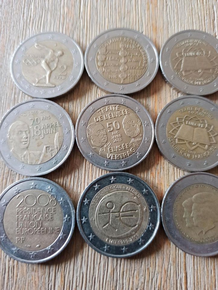 2 Euro Münzen in Hellenthal