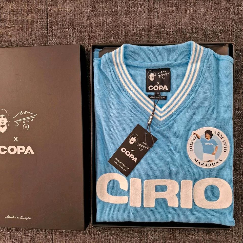 Maradona x COPA Napoli 1984 Retro Football Shirt in Soltau