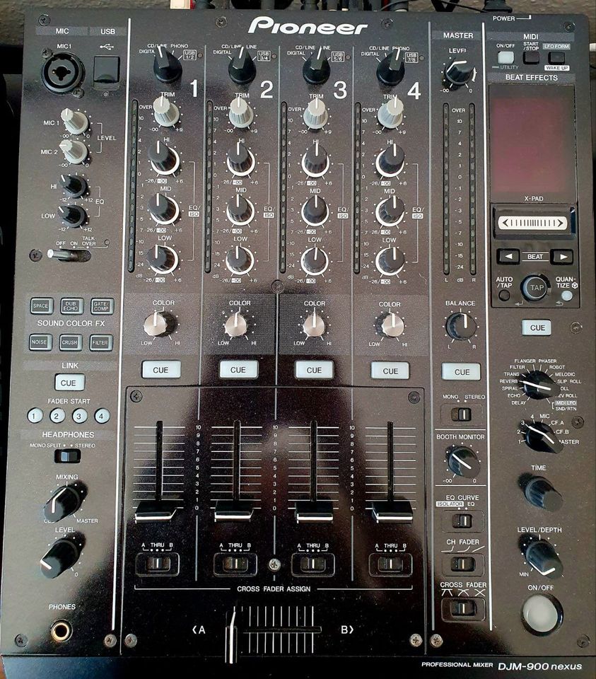 Pioneer DJM 900 Nexus (4 Kanal Mischpult Mixer Mischer) in Halle