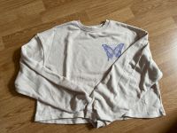 Sweatshirt cropped Schmetterling Pulli Sommer Gr 170 H&M Baden-Württemberg - Lauf Vorschau