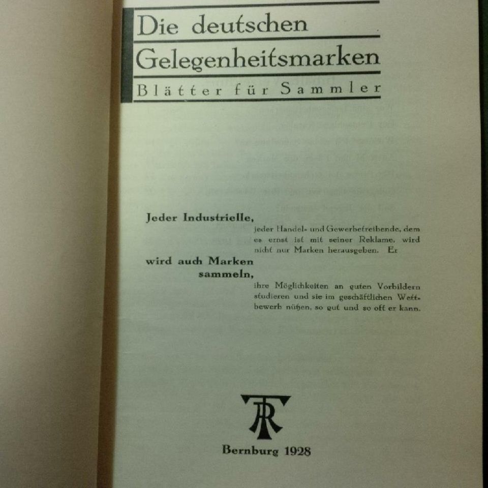 Reklame Werbemarken Vignetten Philatelie 18xx bis 1970 Sammlung in Kassel