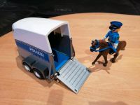 Polizei-Pferdeanhänger mit Figur und Pferd von Playmobil Baden-Württemberg - Gerstetten Vorschau