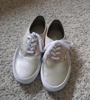VANS Sneaker beige/silber Gr. 37 *wie neu* Düsseldorf - Pempelfort Vorschau
