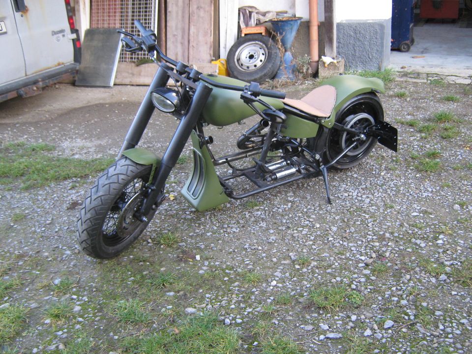 Harley Davidson Evo Softail Rolling Chassis in Mössingen