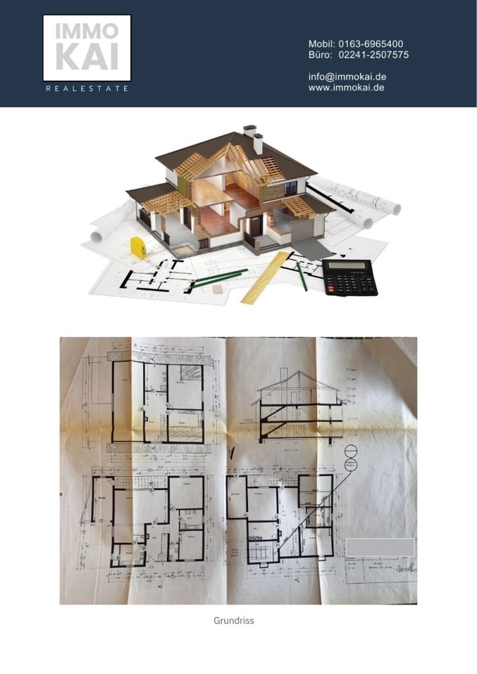 BAD MÜNSTEREIFEL: 250 m2 Zweifamilienhaus mit rund 1000 m2 Grundstück! Dort leben wo andere Urlaub machen. in Bad Münstereifel