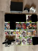 Xbox 360 inkl. Kinect, 2 Contoller + Spiele Bayern - Mindelstetten Vorschau