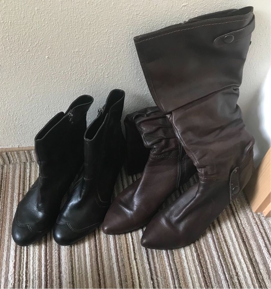 Stiefel 5th Avenue Gr.41 & Stiefeletten Esprit Gr.40 in Kretzschau