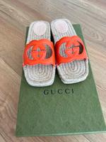 GUCCI Espadrilles-Pantoletten Gucci Cut aus Leder*wie neu* Altona - Hamburg Iserbrook Vorschau