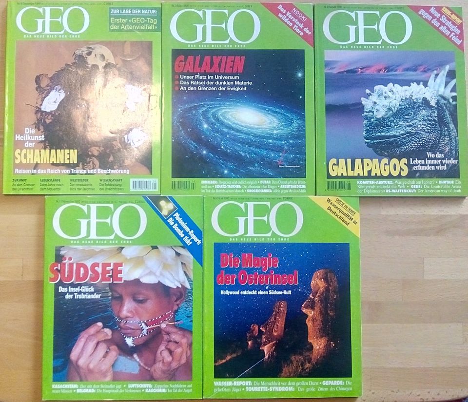 GEO Magazine Zeitschriften Hefte div. Einzelhefte 1993 bis 2006 in Berlin