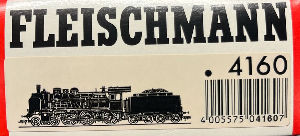 Fleischmann 4160 Schlepptender-Dampflok BR 38 2609 der DB in Leipzig