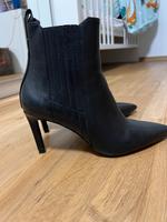Massimo Dutti Stiefel Stiefeletten 38 schwarz Düsseldorf - Heerdt Vorschau