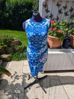 Sommerkleid in blau mit Blüten Größe 40 Bayern - Miltenberg Vorschau