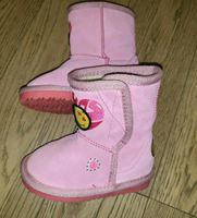 Stiefel Stiefelchen Boots rosa Wildleder gefüttert 25 glitzer NEU Nordrhein-Westfalen - Rösrath Vorschau