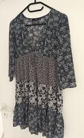 Hallhuber Kleid, blau Blumenmuster Chiffon, mit Unterkleid Gr. 34 Berlin - Schöneberg Vorschau