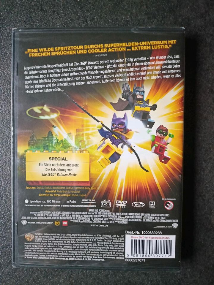 The Lego Batman movie DVD neu in OVP 4,50€ in Werne