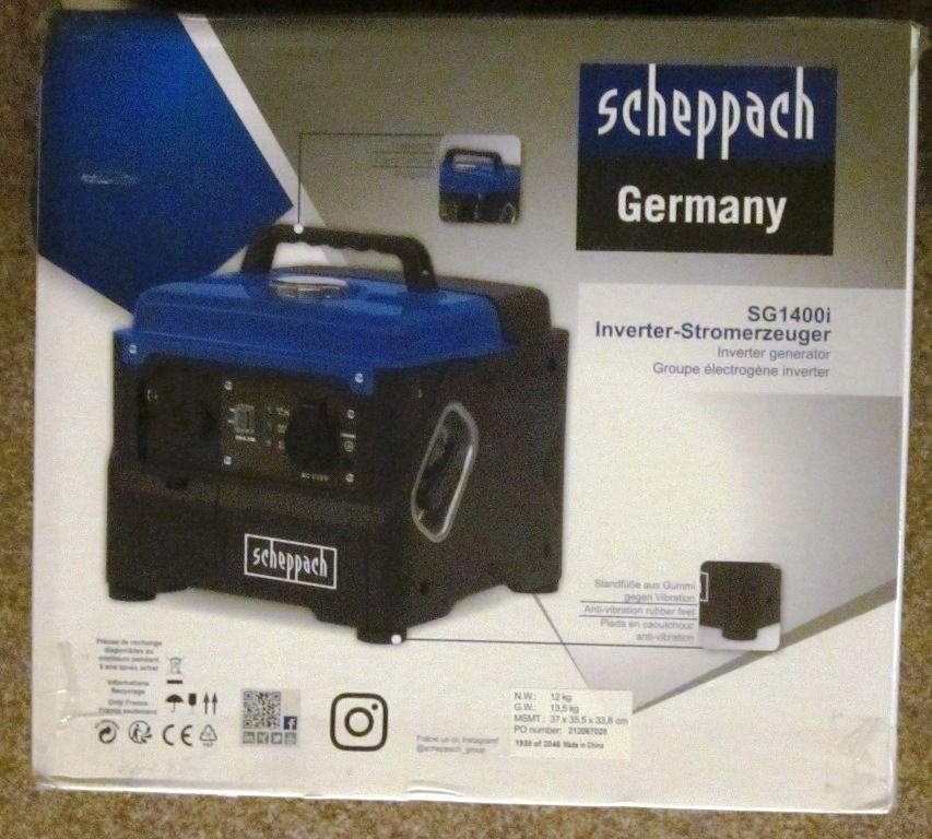 Scheppach Inverter Notstromaggregat SG1400i in Niedersachsen - Delmenhorst  | Heimwerken. Heimwerkerbedarf gebraucht kaufen | eBay Kleinanzeigen ist  jetzt Kleinanzeigen