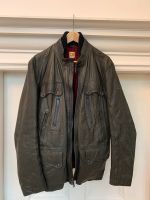 Hugo Boss Lederjacke Gr. L Grau Schwarz Nordrhein-Westfalen - Herzebrock-Clarholz Vorschau