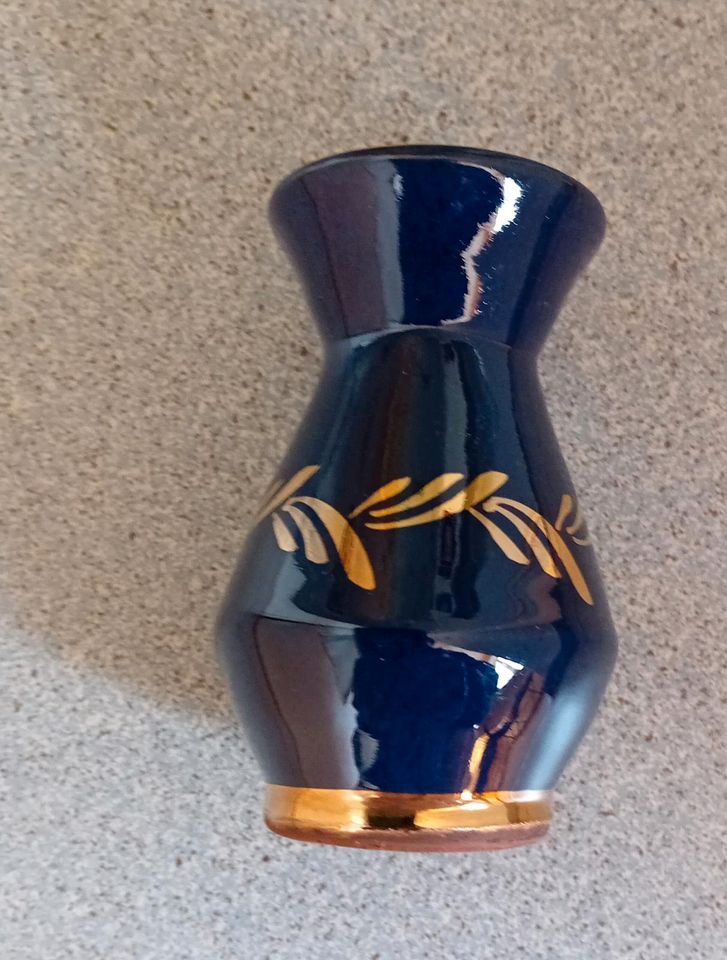 Kleine Vase Kobaltblau in Anklam