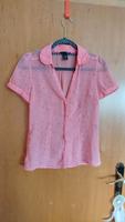 Bluse | pink mit bunten Tupfen | durchsichtig | 36 Nordrhein-Westfalen - Iserlohn Vorschau