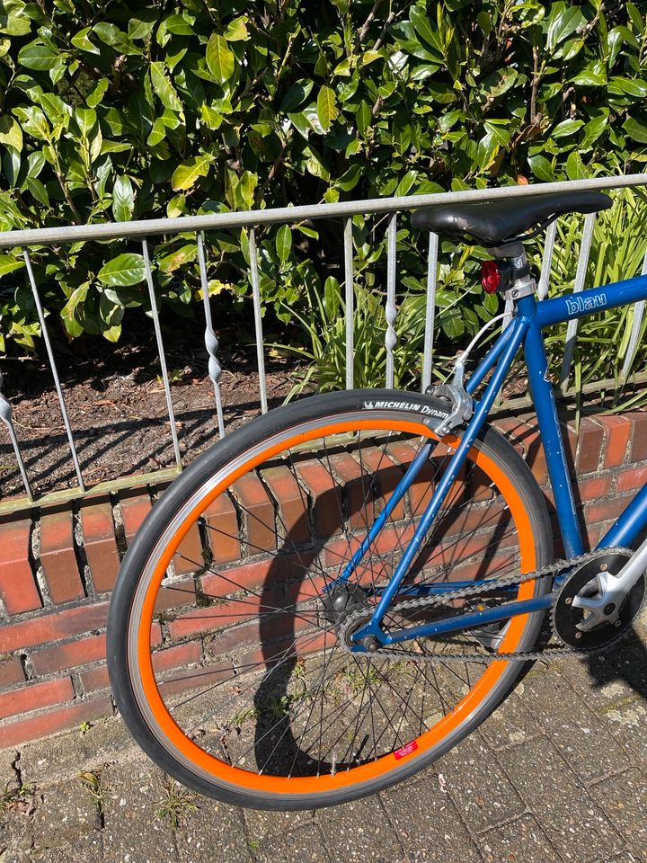 Fahrrad Singlespeed Forelle blau Rennrad in Oldenburg