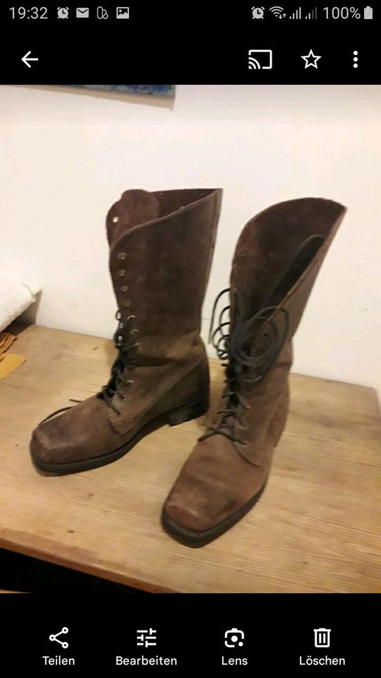 Vagabond Schnürstiefel Leder in Nürnberg (Mittelfr)