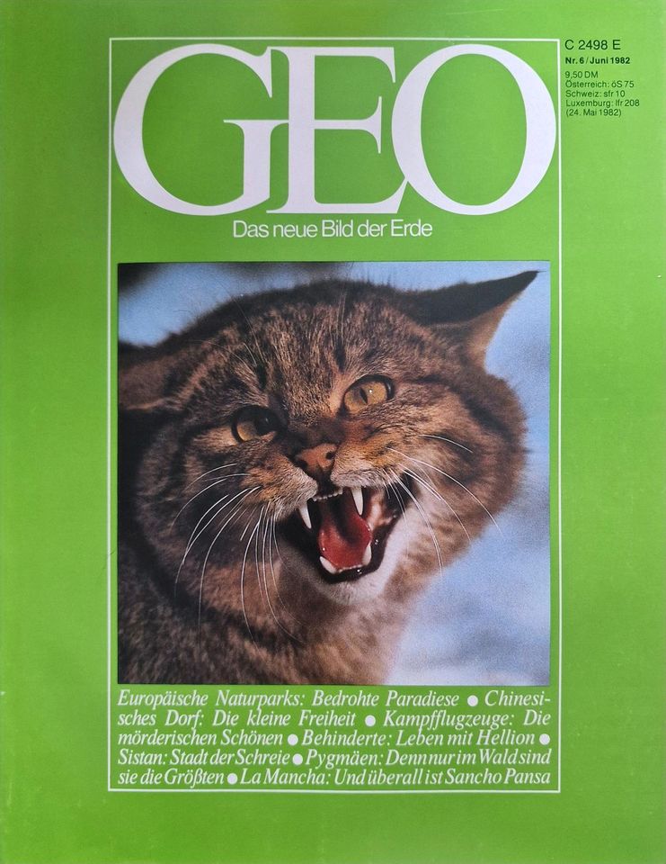 Magazin GEO Jahr 1982 / Hefte/ Bücher in Berlin