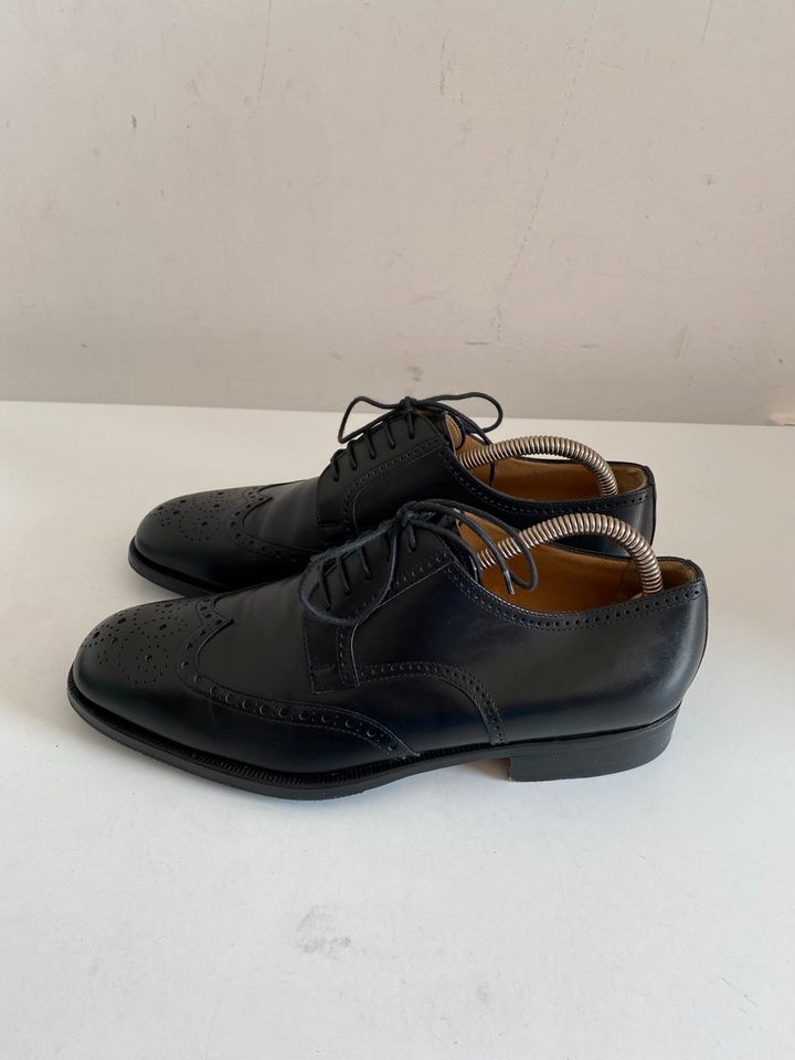 Moreschi Made in Italy Lederschuhe Brogue Herren Gr. 41 in Mülheim (Ruhr)