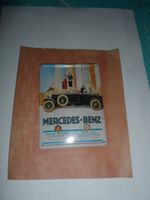 kleines Blechschild Mercedes Benz Retro Vintage 11x8 cm Lübeck - St. Lorenz Süd Vorschau