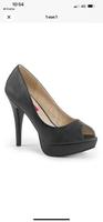 Pumps heels pleaser neu schwarz Plateau Peep toe 40 Klassiker München - Ludwigsvorstadt-Isarvorstadt Vorschau