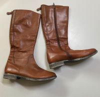 Leder-Stiefel von Tamaris Gr. 39 Cognac/braun Nordrhein-Westfalen - Unna Vorschau