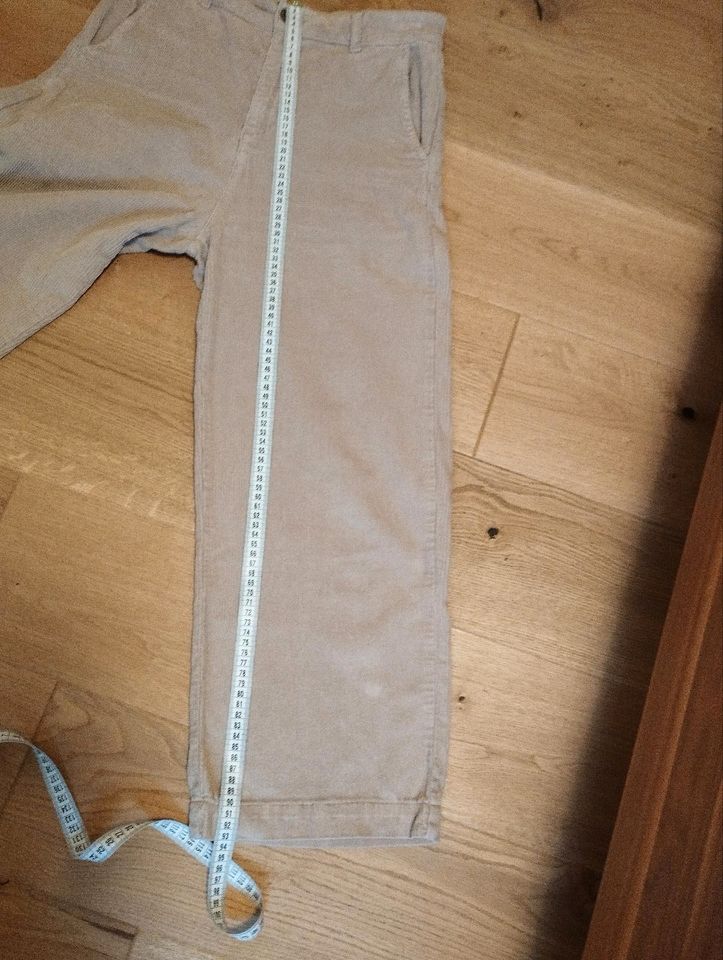 Indi&cold San Sebastian Gr 40 Cordhose beige 7/8 Hose weit/neuw! in Brühl