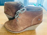 TH Tommy Hilfiger Wedges Stiefel Braun Cognac in GR 39 Baden-Württemberg - Heidelberg Vorschau